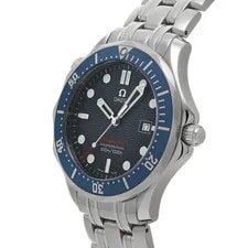Omega Seamaster 300 Quartz 2221.80 41mm Stainless Steel Blue #WW2570 2