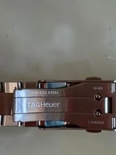 Authentic TAG Heuer Aquaracer 500M Steel Bracelet 21mm BA0870 FAA042 4