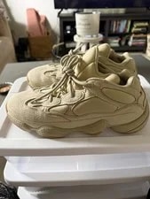Yeezy 500 ’S Low Top Lace-Up Athletic Solid 4