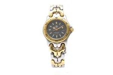TAG Heuer WG1320-0 200m Quartz ' Black Dial Gold 27mm 3