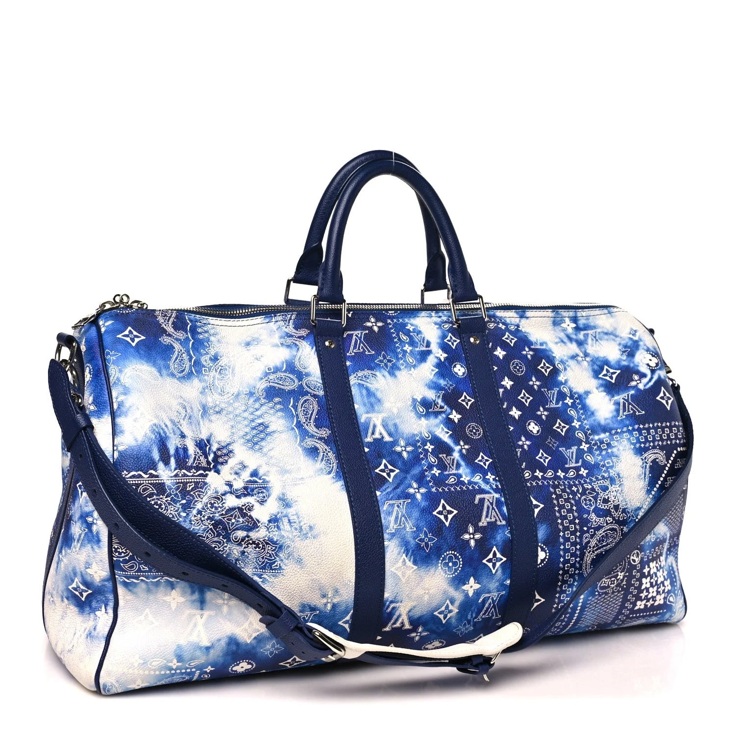 Cowhide Bandana Keepall Bandouliere 50 2