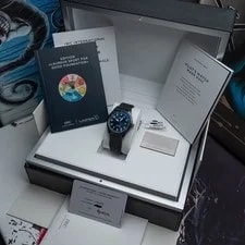 2019 IWC Pilot's Mark Xviii 'Laureus' Ceramic 41mm Blue Sunburst 4