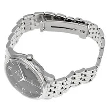 Omega de Ville Prestige Black Dial Auto SS 804013 2