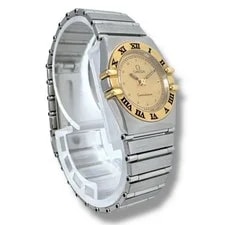 Omega Constellation K18 Gold Dial Quartz SS 4