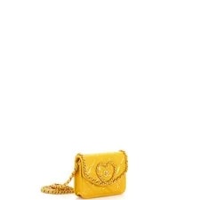 Chanel Heart Chain Flap Quilted 2