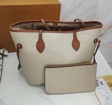 Louis Vuitton — Louis Vuitton Neverfull Embossed W — Handbag — resale