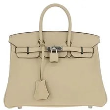 Hermès — Hermes Parchemin Birkin 25 107A □K 167164 — Handbag — resale