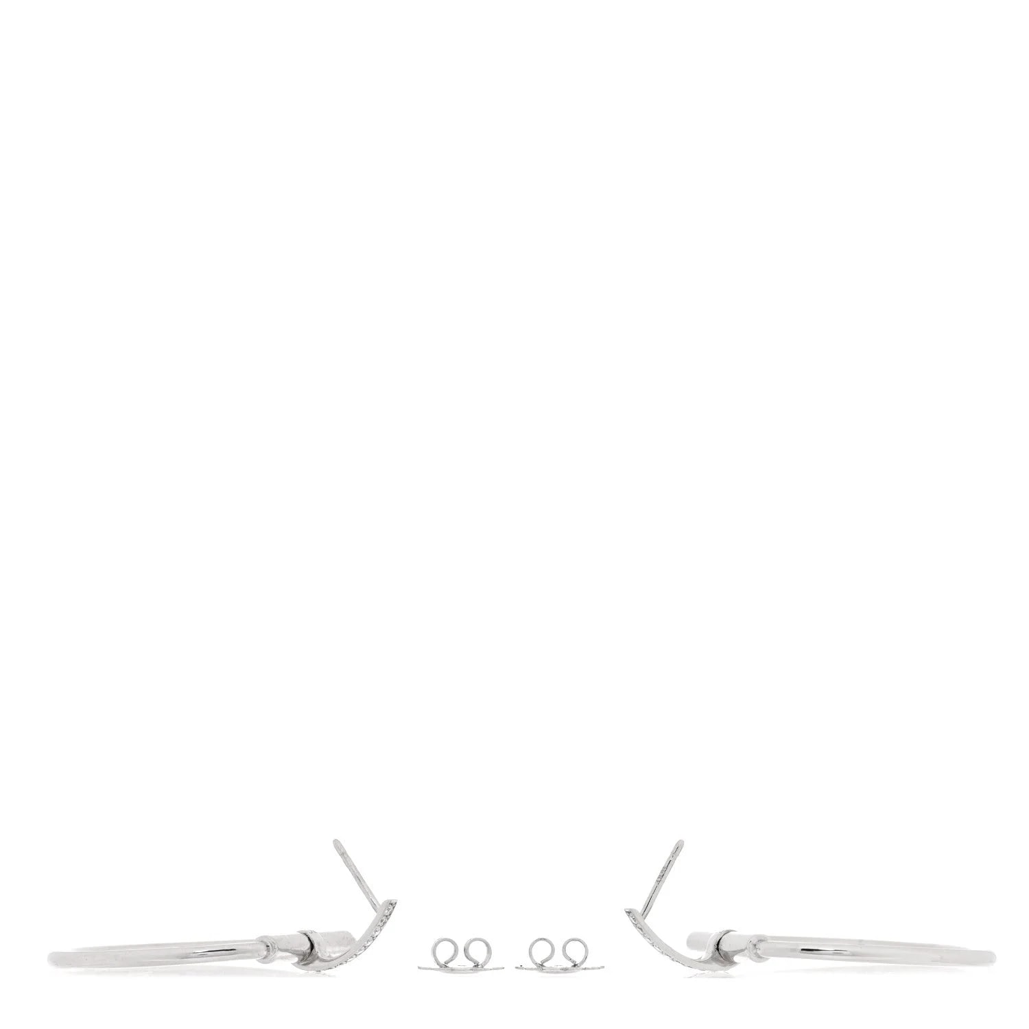 18K White Gold Classica Parisienne Round Drop 3