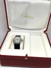 Cartier Ronde Solo W6700155 Swiss Quartz Silver Dial Leather 29mm 3