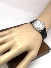 Cartier Ronde Solo W6700155 Swiss Quartz Silver Dial Leather 29mm 4