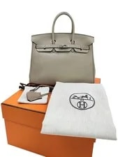 Hermès Birkin 25 Tourterelle With Hardware 4