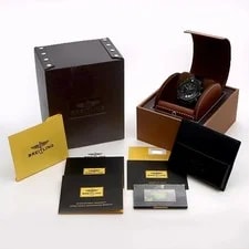 Breitling — Breitling Chronomat 44 Blacksteel 100pcs MB0111AV/BE35 Chronograph Automatic — Watch — resale