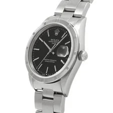 Rolex Oyster Perpetual Date 15210 Black 732851 2