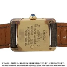 Cartier Tank Must W1003053 SV925 28mm Ivory Dial Quartz #TZW493 3
