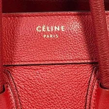 Celine Luggage Shopper Grained -Tone Hardware Authen GC 2