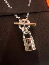Hermes Kelly Cadenas Necklace H121331B 3