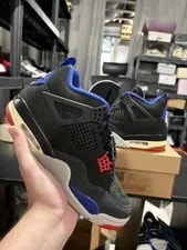 Jordan — Size 8 - Air Jordan 4 Retro Air - Lettering — Sneaker — resale