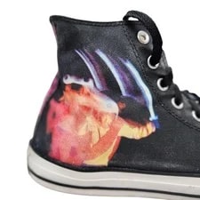 Converse Chuck Taylor Sabbath Paranoid Sz 9 Ozzy Heavy Metal 4