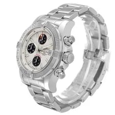 Breitling Avenger II Steel White Dial A13381 4