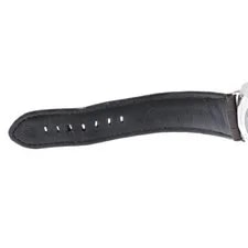 Panerai Radio MIR PAM00323 47mm SS Black Dial Leather Strap GMT Automatic #C221 3
