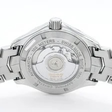 TAG Heuer Link Calibre 6 WAT2114 100? Date Black SS Steel Automatic 3