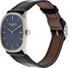 Patek Philippe Ellipse Ref. 3746 18k White Gold Blue Dial Manual 2