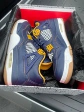 Air Jordan — Size 12 - Air Jordan 4 Retro Dunk From Above — Sneaker — resale