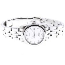 Tudor Glamour Date 51000 26mm SS Silver Dial Automatic Date #C477 2