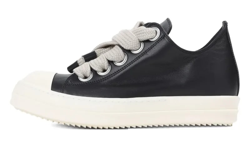Rick Owens DRKSHDW — Concordians Jumbo Lace Low " Milk" RU02E1893 LCOW2 911 — Sneaker — resale
