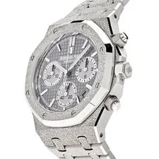 Audemars Piguet Royal Oak 26239BC.GG.1224BC.01 Chronograph Frosted White Gold 2