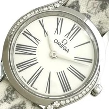 Omega — Omega de Ville 428.17.26.60.04.002 26mm Stainless Steel White OKW1398 — Watch — resale