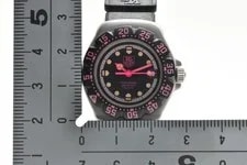 Tag Heuer Formula 1 WA1417 Quartz Black Pink Dial 200m Works #68 4