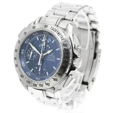 Omega — Omega Speedmaster Split-second 3540.80 42mm SS Blue Dial Chronograph #C950 — Watch — resale