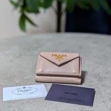 Prada — Prada Tri Fold Wallet From Japan — Handbag — deal