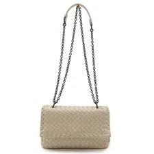 Bottega Veneta — Bottega Veneta Baby Olympia Chain 2 Way 28 — Handbag — resale