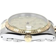 Tudor Prince Oysterdate 72033 32mm Ss/yg Gold Dial Automatic Date #C442 4