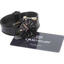 TAG Heuer — TAG Heuer Carrera WBG1350.FC6418 36mm SS/K18PG Black Dial Quartz Date #C195 — Watch — resale