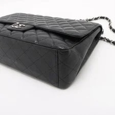 Chanel Dekamatrasse 34 Grained Single Flap Double Chain 3