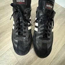 Adidas Samba Soccer Shoes Classic Logo Gum Sole 2