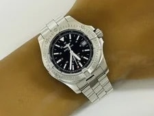 Breitling Colt A17380 Black 41mm Automatic Excellent A7437 2