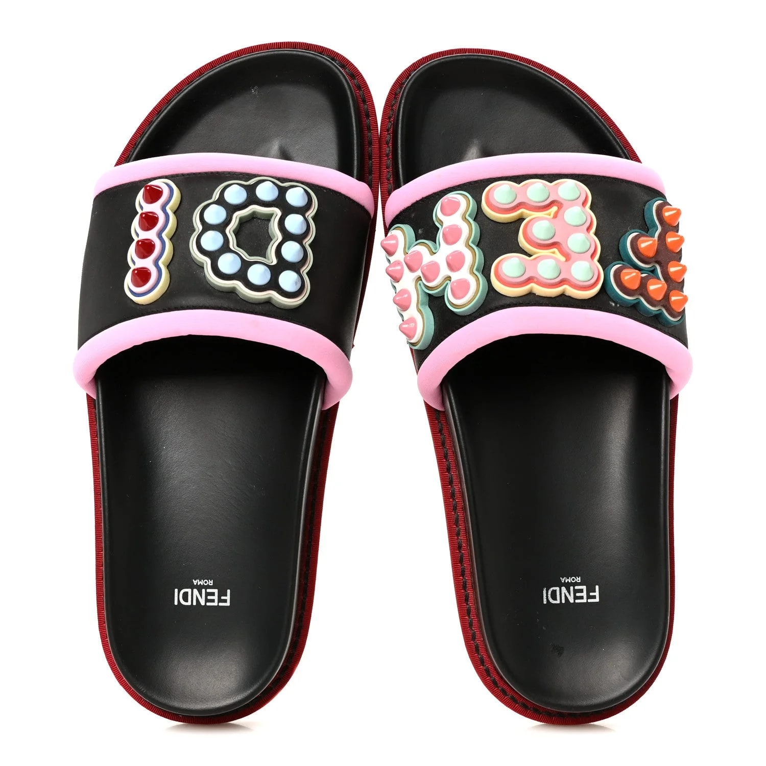 Vitello Studded Fun Fair Slide 38 2