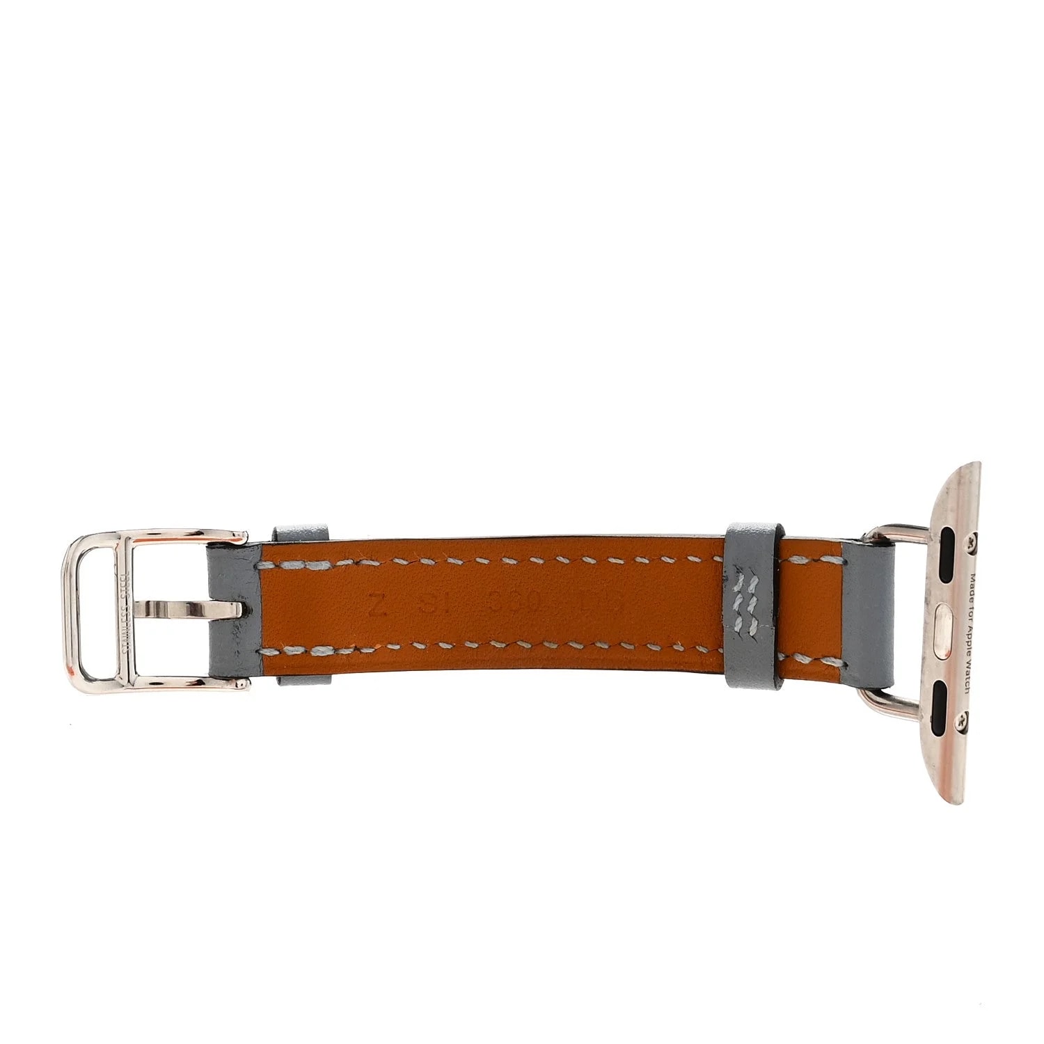 Swift 41mm Apple Attelage Double Tour Band Bleu Lin 4