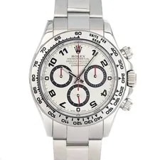 Rolex — Rolex Cosmograph Daytona 116509 40mm K18WG Silver Dial Automatic #KN007 — Watch — resale