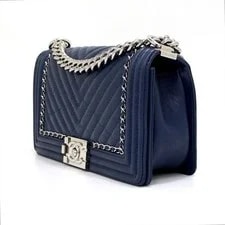 Chanel Boy Calf Medium Flap Chain 152893656 [P] 2