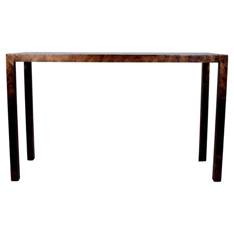 Lane Furniture, Milo Baughman — 1970's Milo Baughman for Lane Parsons Console in Tortoise — Furniture — resale
