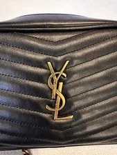 Saint Laurent Lou Camera Chevron 2