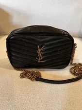 Saint Laurent Lou Camera Chevron 4