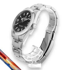 Rolex — Rolex Explorer 40 224270 Stainless Steel Black Dial — Watch — resale