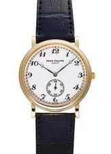 Patek Philippe — Patek Philippe Calatrava Officer 5022J-013 Yellow Gold 34mm #KMW378 — Watch — resale
