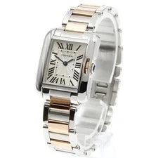 Cartier — Cartier Tank Anglaise SM W5310036 23mm SS Silver #C3740 — Watch — resale